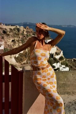 Celina Skirt - Smudge Floral -Deals Sabo Skirt Store 0241e3c9 b065 4456 b319 e2d6197c5052