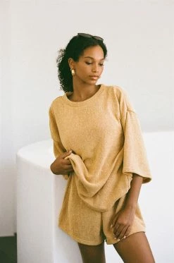 Wanderer Tee - Mustard Knit 6 Wanderer Tee - Mustard Knit -Deals Sabo Skirt Store 57538afa 6e21 4683 86e1 18edf9fd8329