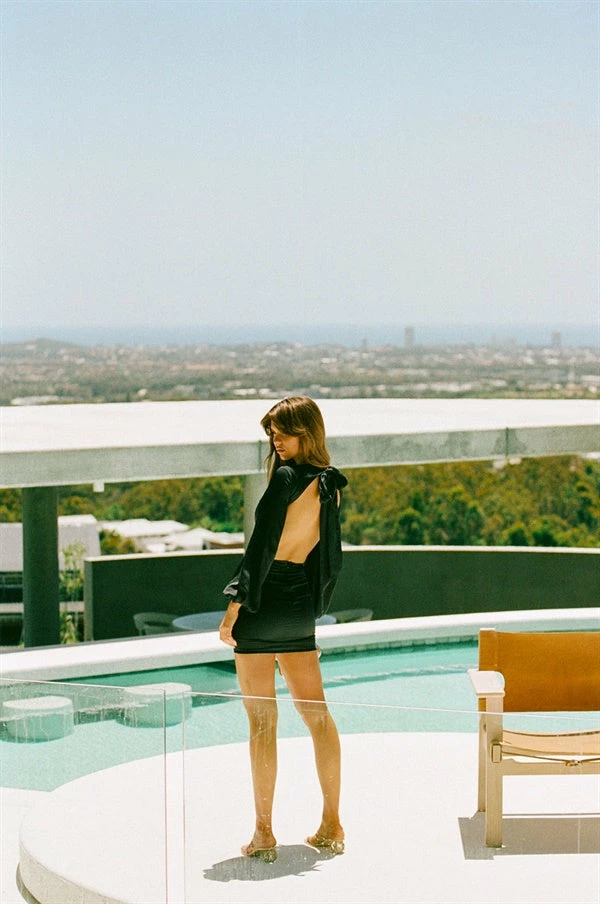 Verena Dress - Black 6 Verena Dress - Black - Image 6