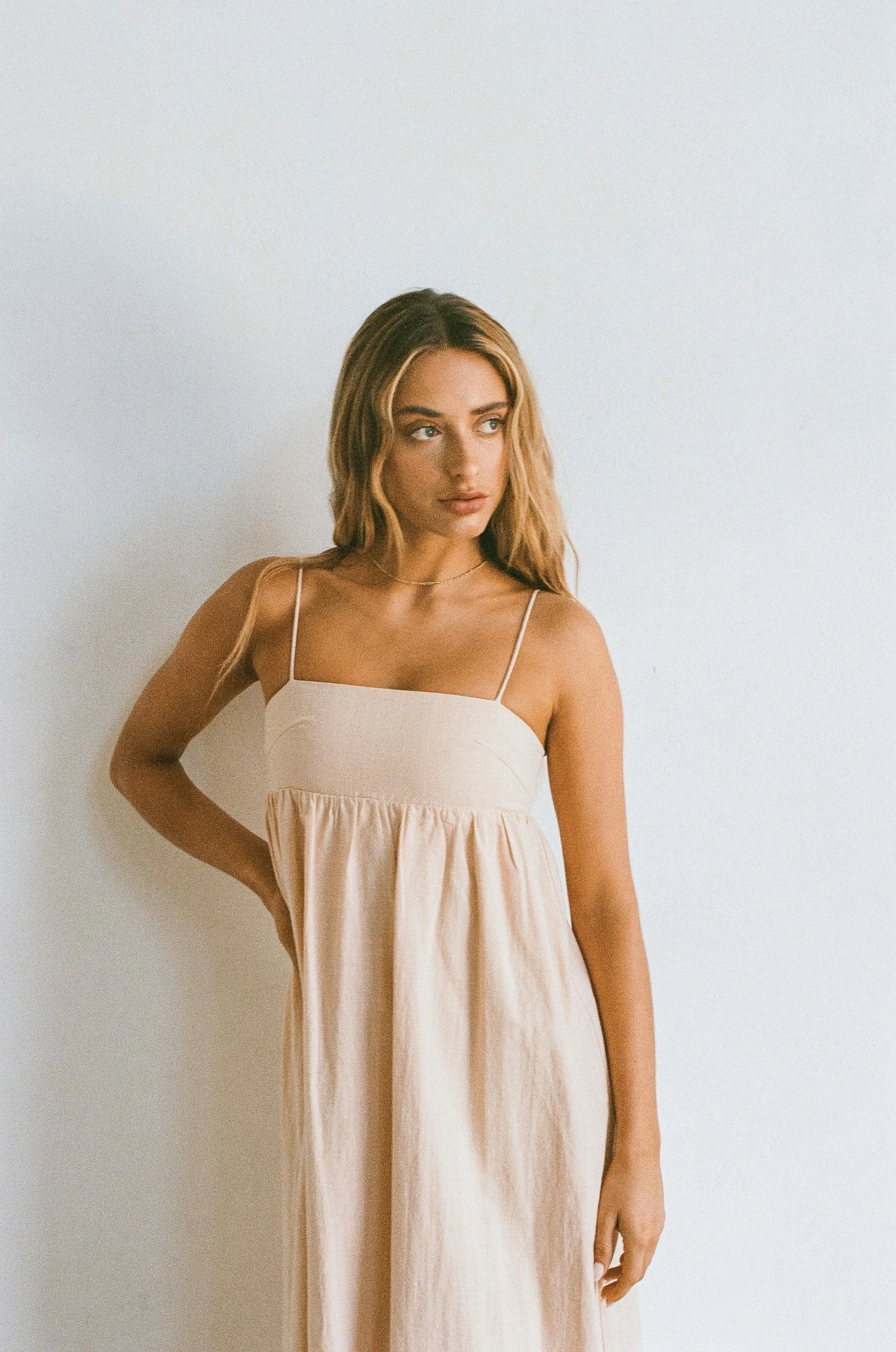 Azaria Dress - Tan 8 Azaria Dress - Tan - Image 8