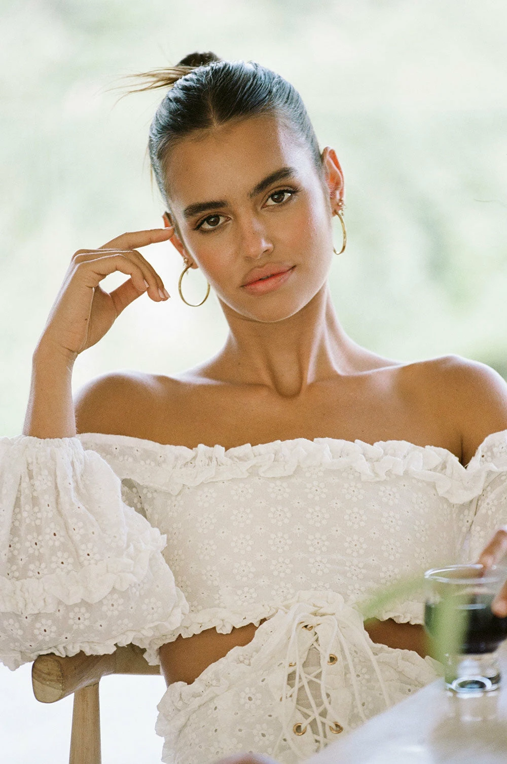 SAMPLE-Ruffle Embroidered Dress 6 SAMPLE-Ruffle Embroidered Dress - Image 6