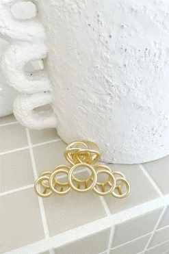 Cloud Claw Clip - Gold -Deals Sabo Skirt Store ef41b5c2 2feb 42c1 b8b4 64deb4d49d65