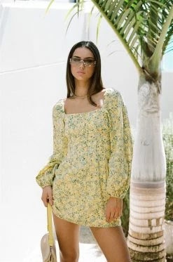 Tyla Dress - Buttercup